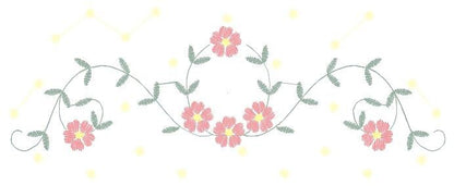 Flowers embroidery designs - Roses embroidery design machine embroidery pattern - entwined roses embroidery file - instant download towel - Marcia Embroidery