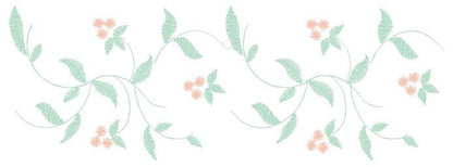 Delicate Flowers embroidery designs - Roses embroidery design machine embroidery pattern - Monogram embroidery file - instant download towel