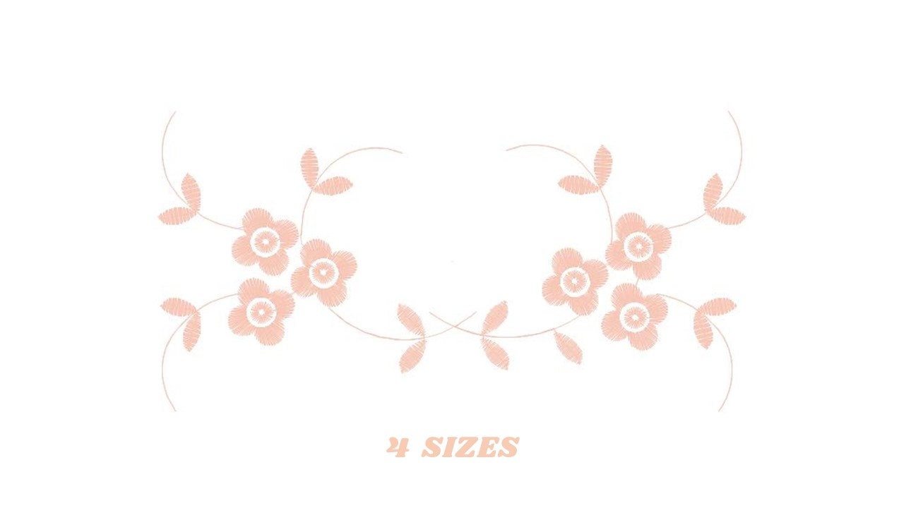 Flowers embroidery designs - Roses embroidery design machine embroidery pattern - entwined roses embroidery file - instant download towel - Marcia Embroidery