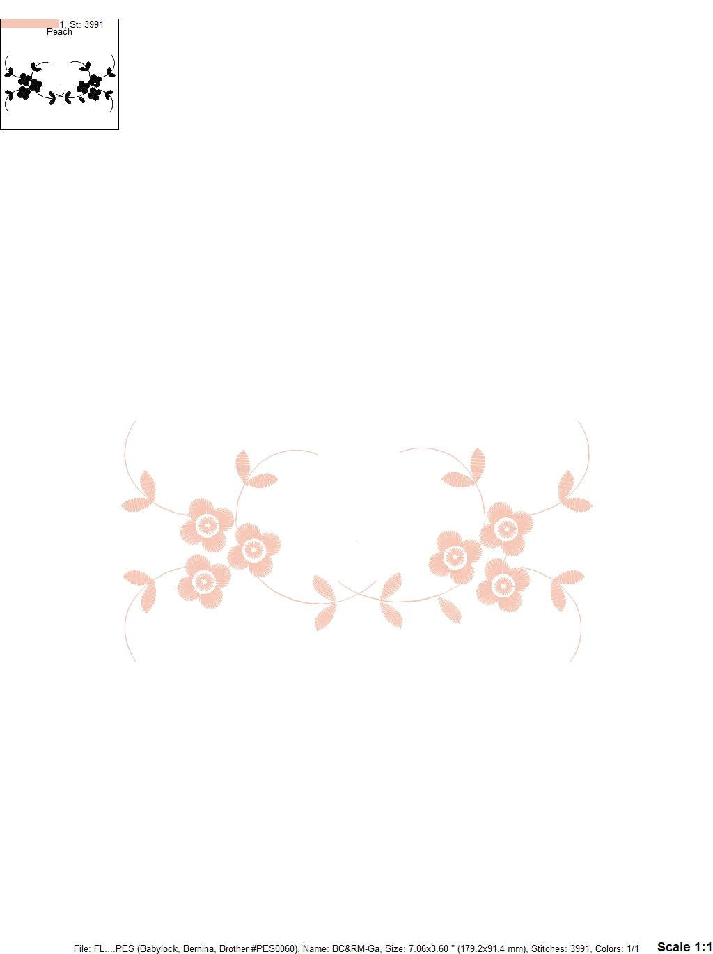 Flowers embroidery designs - Roses embroidery design machine embroidery pattern - entwined roses embroidery file - instant download towel - Marcia Embroidery