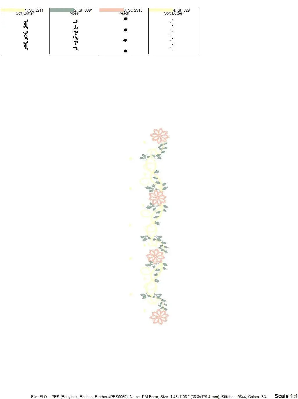 Flowers embroidery designs - Roses embroidery design machine embroidery pattern - entwined roses embroidery file Marcia Embroidery