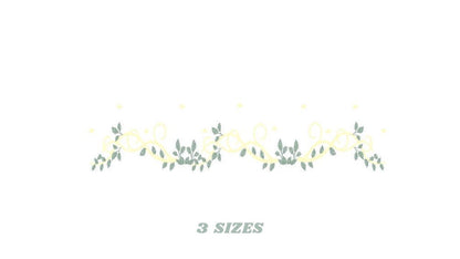 Flowers embroidery designs - Roses embroidery design machine embroidery pattern - entwined roses embroidery file - instant download towel Marcia Embroidery