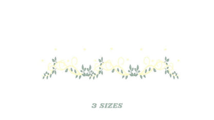 Flowers embroidery designs - Roses embroidery design machine embroidery pattern - entwined roses embroidery file - instant download towel Marcia Embroidery