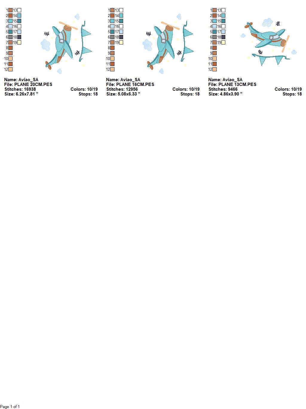 Plane embroidery designs - Airplane embroidery design machine embroidery pattern - Sky Stars Flags Baby boy file -  instant download pes jef