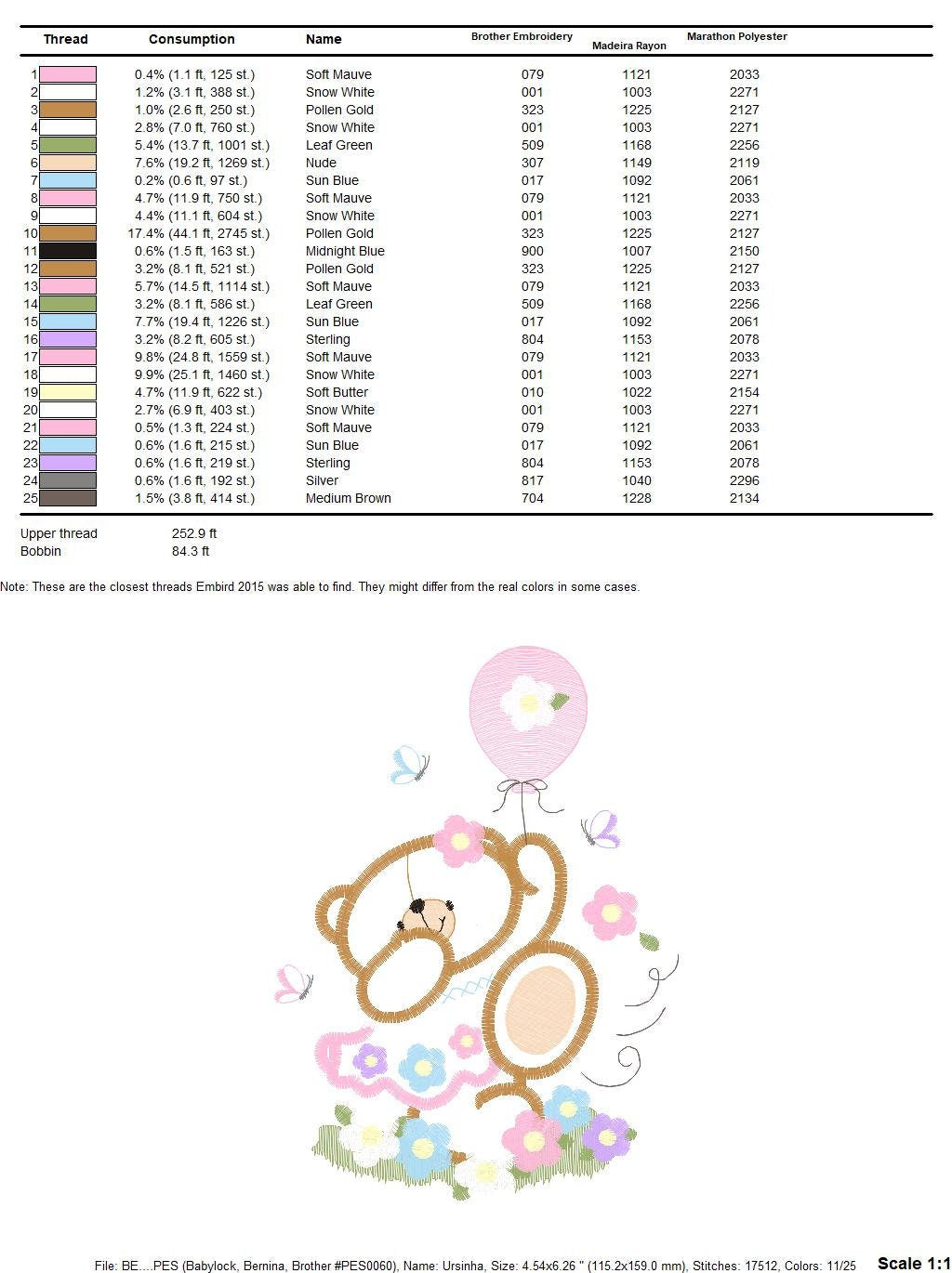 Birthday Bear embroidery designs - Bear embroidery design machine embroidery pattern - Bear applique design - baby girl embroidery pes jef Marcia Embroidery