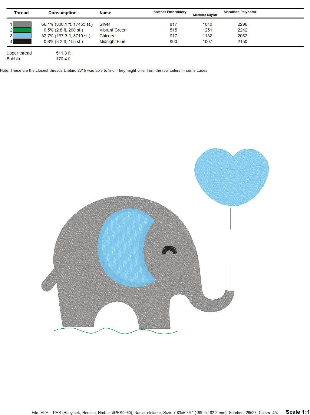 Elephant embroidery designs - Animal embroidery design machine embroidery pattern - Baby boy embroidery file - girl kid embroidery download