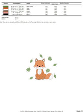 Load image into Gallery viewer, Fox embroidery designs - Red Fox embroidery design machine embroidery pattern - Woodland Animal embroidery file - Baby boy design pes jef
