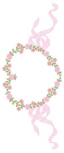 Cargar imagen en el visor de la galería, Heart frame with lace embroidery designs - Roses embroidery design machine embroidery pattern - Entwined roses file - instant download pes
