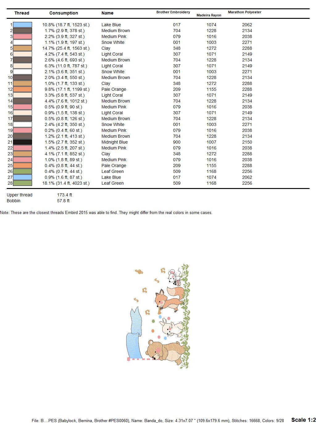 Animals embroidery designs - Bear embroidery design machine embroidery pattern - rabbit embroidery file - Fox embroidery rippled design