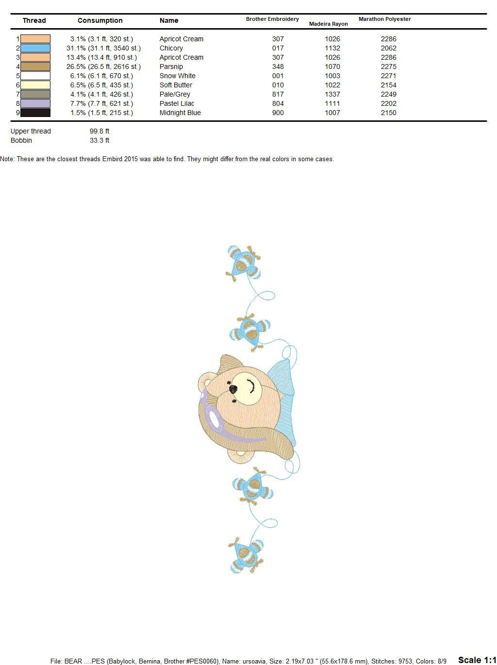 Bear embroidery designs - Airplane embroidery design machine embroidery pattern - Teddy bear embroidery file - Bear Pilot embroidery digital