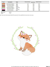 Carica l&#39;immagine nel visualizzatore di Gallery, Fox embroidery designs - Red Fox embroidery design machine embroidery pattern - Animal embroidery file - Corgi dog frame pes jef vp3 hus
