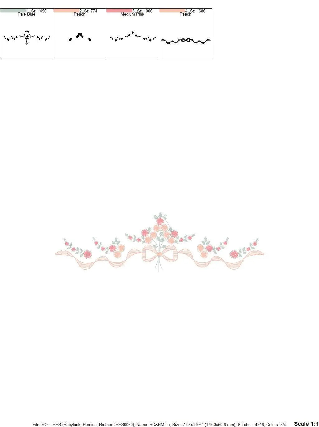 Flowers embroidery designs - Roses embroidery design machine embroidery pattern - entwined roses embroidery file - instant download towel Marcia Embroidery