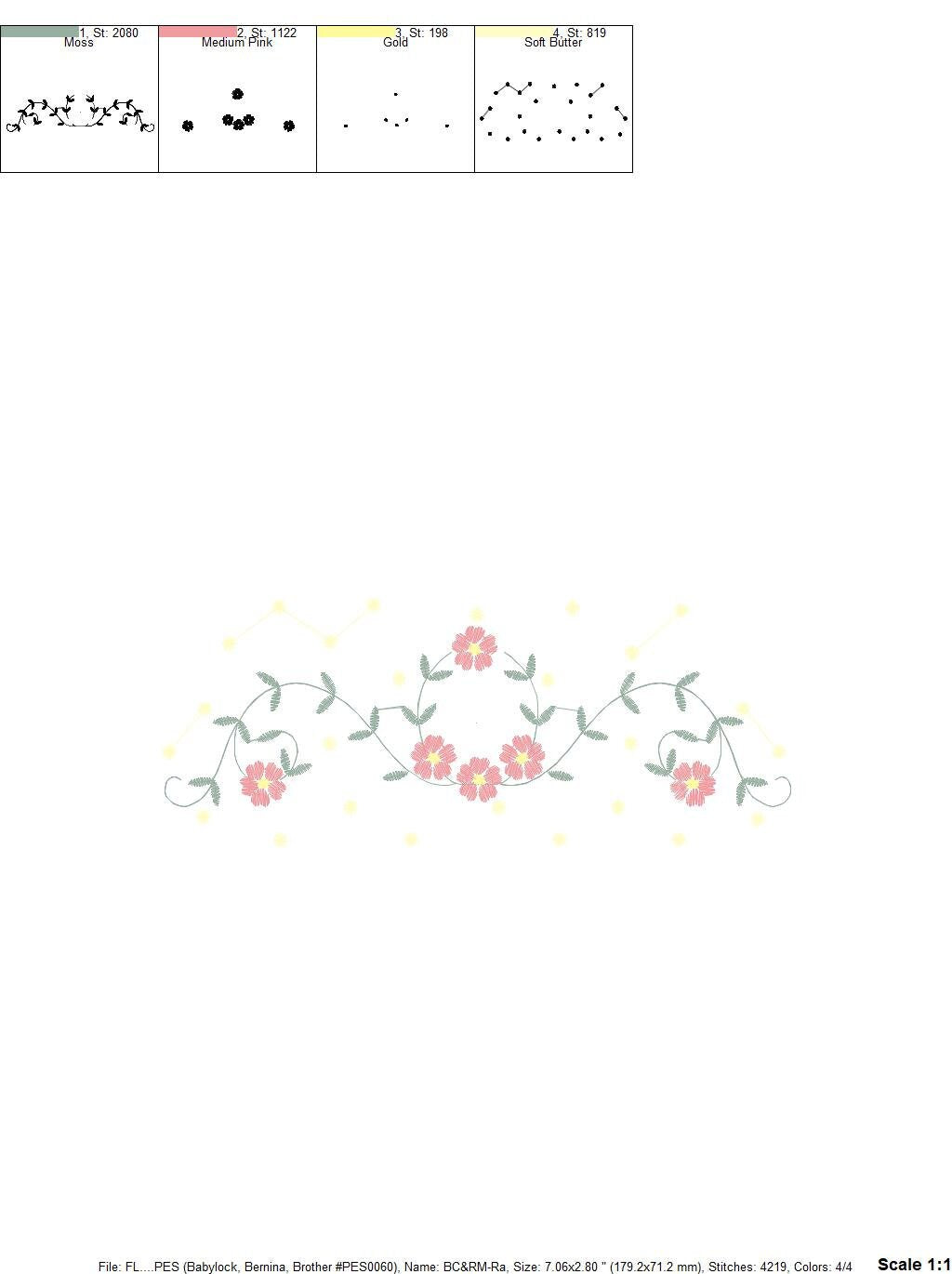 Flowers embroidery designs - Roses embroidery design machine embroidery pattern - entwined roses embroidery file - instant download towel - Marcia Embroidery