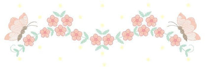 Flowers embroidery designs - Roses embroidery design machine embroidery pattern - Butterflies embroidery file - instant download towel pes Marcia Embroidery
