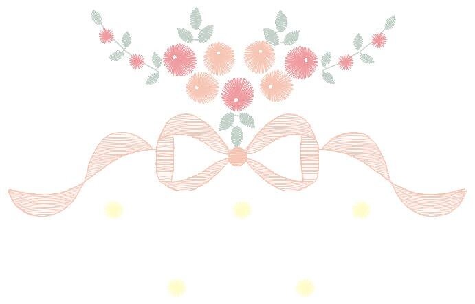 Lace with flowers embroidery designs - Flower Bouquet embroidery design machine embroidery pattern - Baby girl embroidery download pes jef
