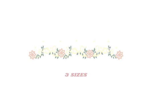 Flowers embroidery designs - Roses embroidery design machine embroidery pattern - entwined roses embroidery file