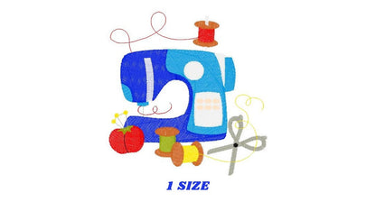 Sewing embroidery designs - Singer embroidery design machine embroidery pattern - Sewing machine design - instant download  pes jef xxx hus