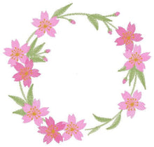 Cargar imagen en el visor de la galería, Monogram Frame embroidery designs - Flower embroidery design machine embroidery pattern - Floral wreath embroidery file - instant download
