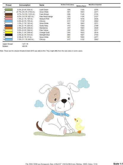 Dogs embroidery designs - Dog embroidery design machine embroidery pattern - Puppy embroidery file -  baby boy embroidery instant download - Marcia Embroidery