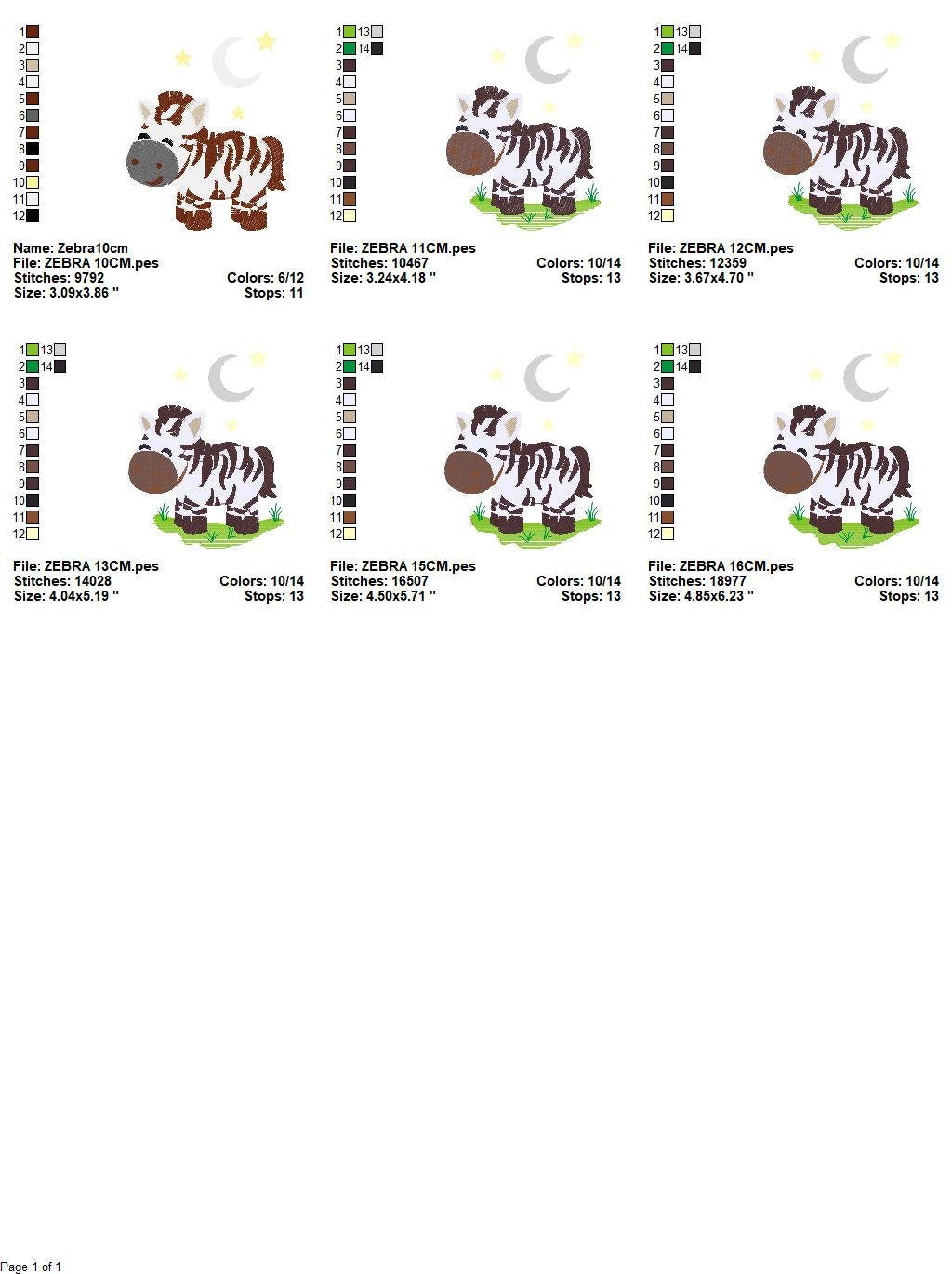 Zebra embroidery designs -  Safari Animal embroidery design machine embroidery pattern - Boy embroidery file - instant digital download pes