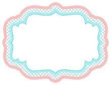 Carica l&#39;immagine nel visualizzatore di Gallery, Frame embroidery designs set - Frame Applique Design Shape Embroidery Machine embroidery pattern - Monogram quilt instant download digital
