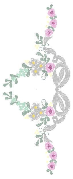 Flowers embroidery designs - Roses embroidery design machine embroidery pattern - Entwined roses embroidery file - instant download towel Marcia Embroidery