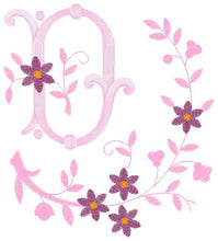 Charger l&#39;image dans la galerie, Alphabet embroidery designs set - Floral Letters embroidery Design - Monogram embroidery machine embroidery file - Letters with flowers
