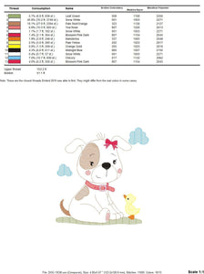 Dogs embroidery designs - Baby girl embroidery design machine embroidery pattern - Puppy embroidery file - Dog applique design digital file