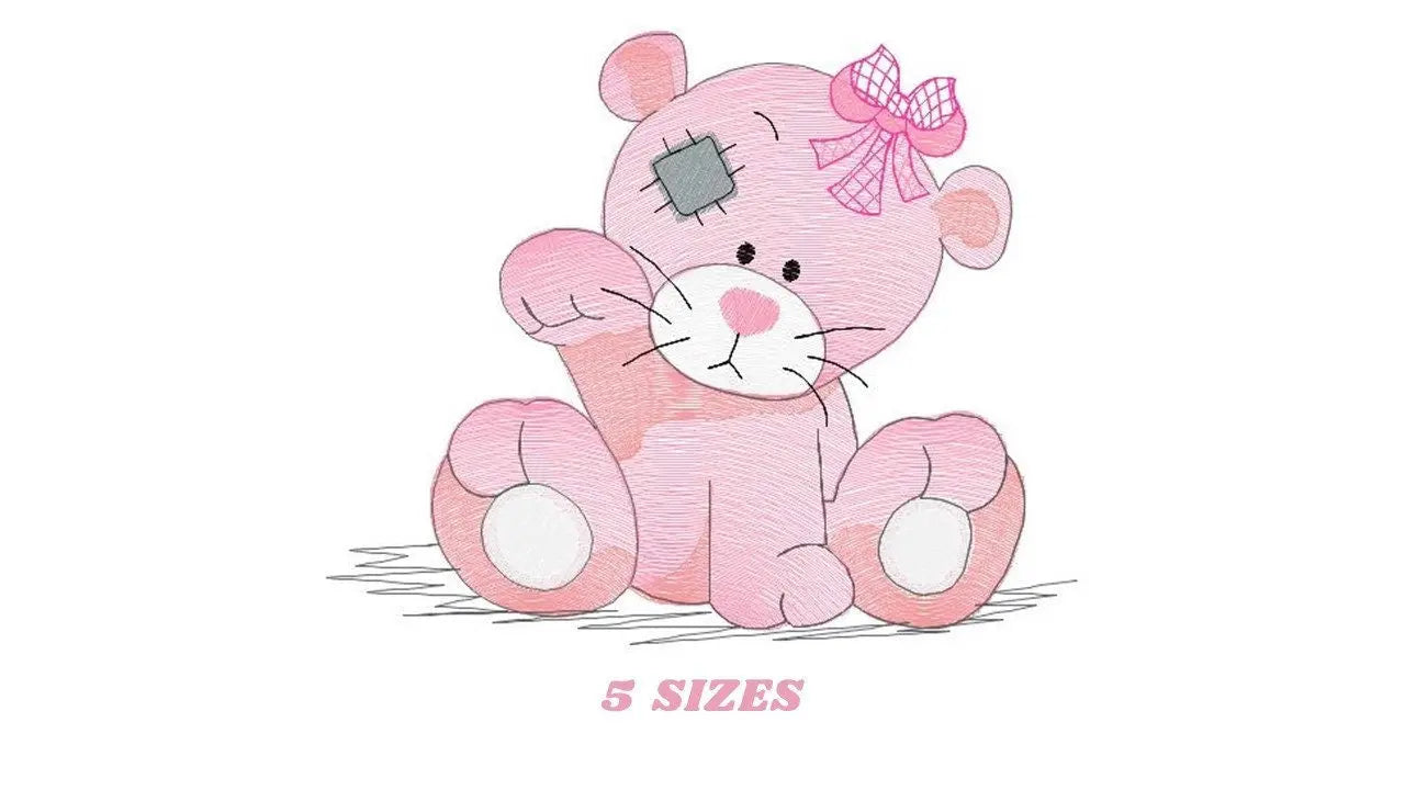 Lioness embroidery designs - Safari embroidery design machine embroidery pattern - Baby girl embroidery file - Lion embroidery download pes Marcia Embroidery