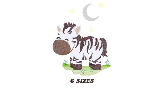 Zebra embroidery designs -  Safari Animal embroidery design machine embroidery pattern - Boy embroidery file - instant digital download pes