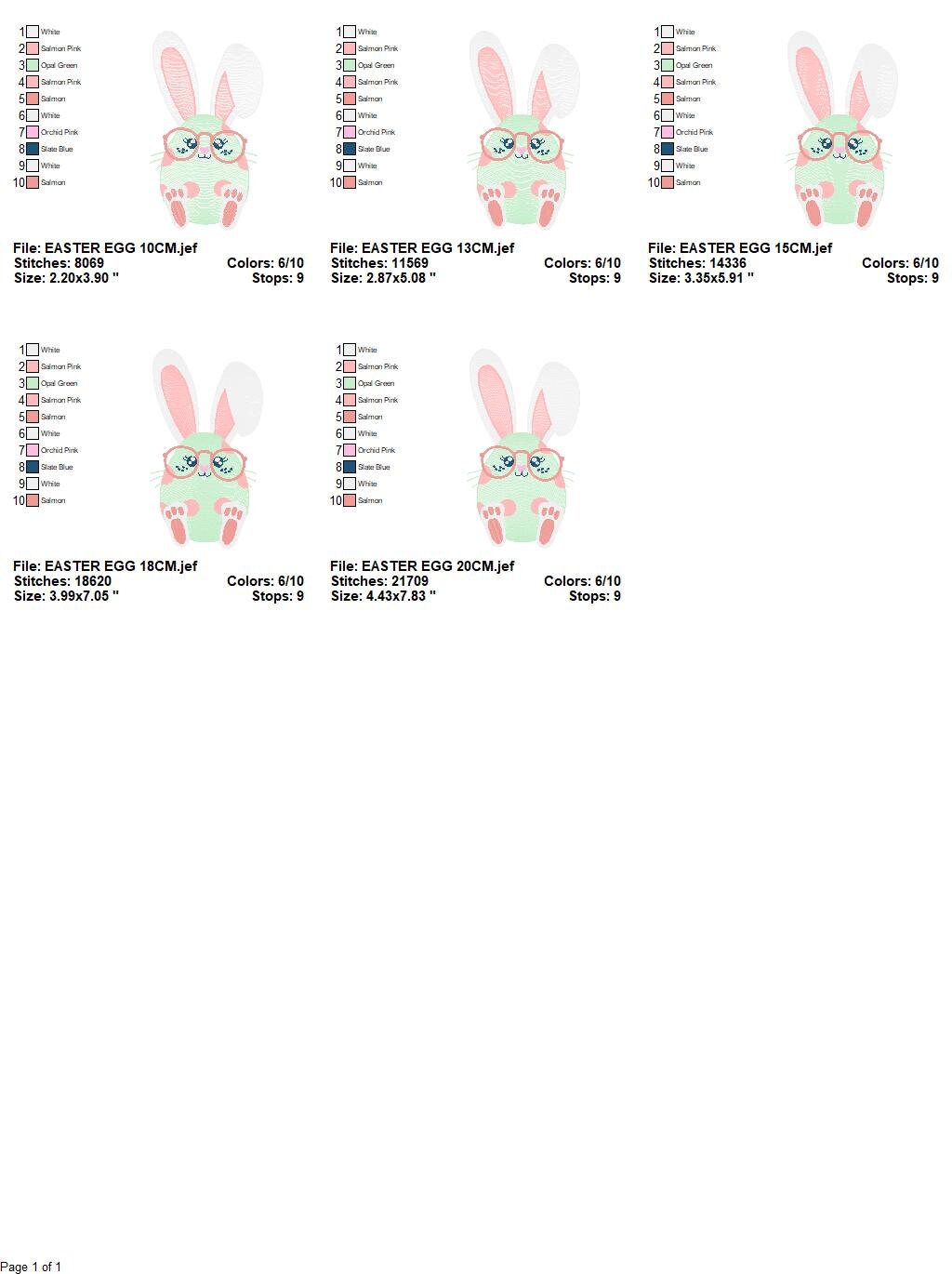 Easter Bunny embroidery design - Easter Egg embroidery designs machine embroidery pattern - Baby girl embroidery file - Easter embroidery Marcia Embroidery