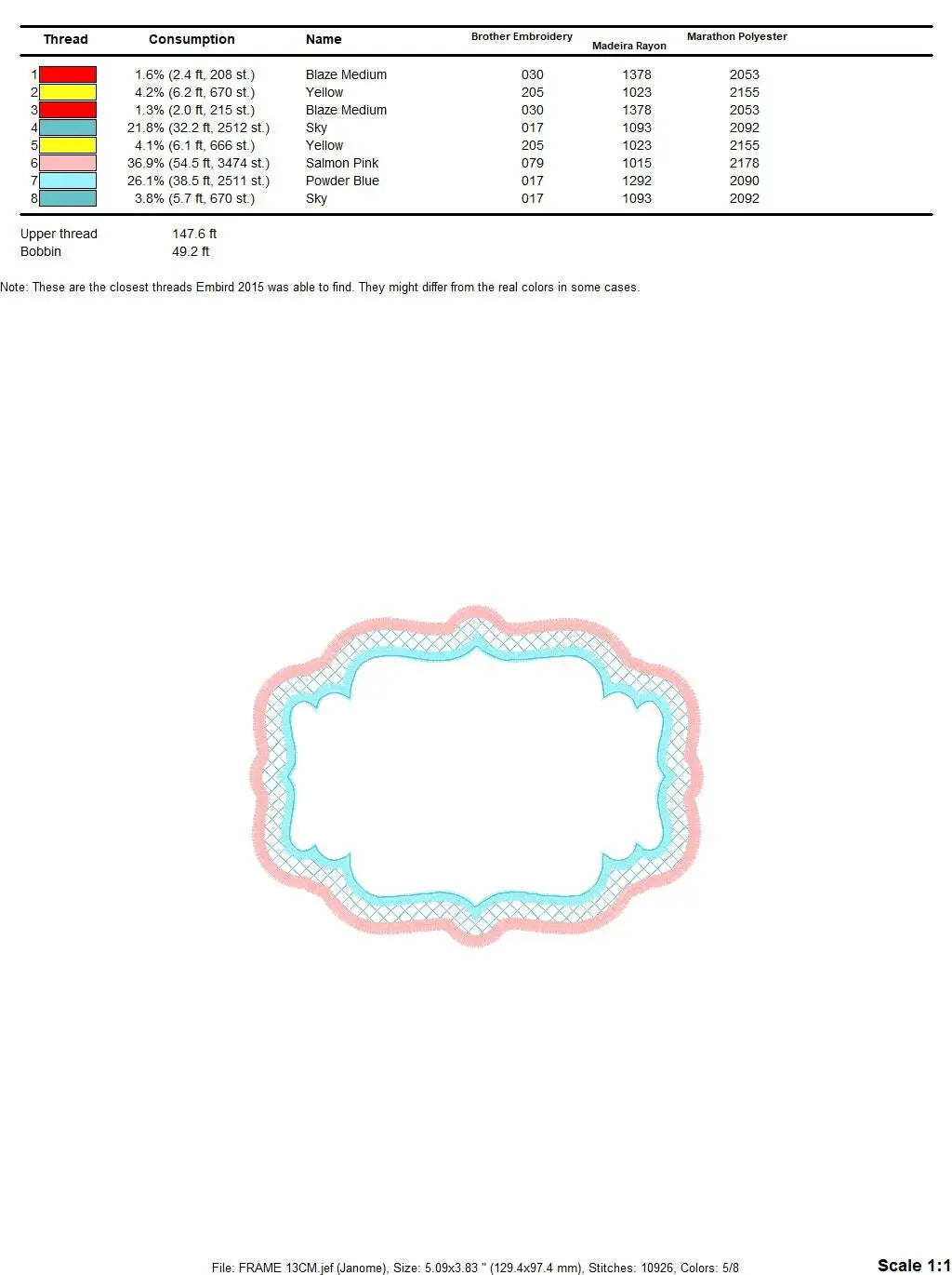 Frame embroidery designs set - Frame Applique Design Shape Embroidery Machine embroidery pattern - Monogram quilt instant download digital Marcia Embroidery