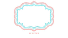 Load image into Gallery viewer, Frame embroidery designs set - Frame Applique Design Shape Embroidery Machine embroidery pattern - Monogram quilt instant download digital
