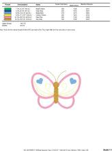 Carica l&#39;immagine nel visualizzatore di Gallery, Butterfly embroidery design - Butterflies embroidery designs machine embroidery pattern - Baby girl embroidery file - butterfly applique pes
