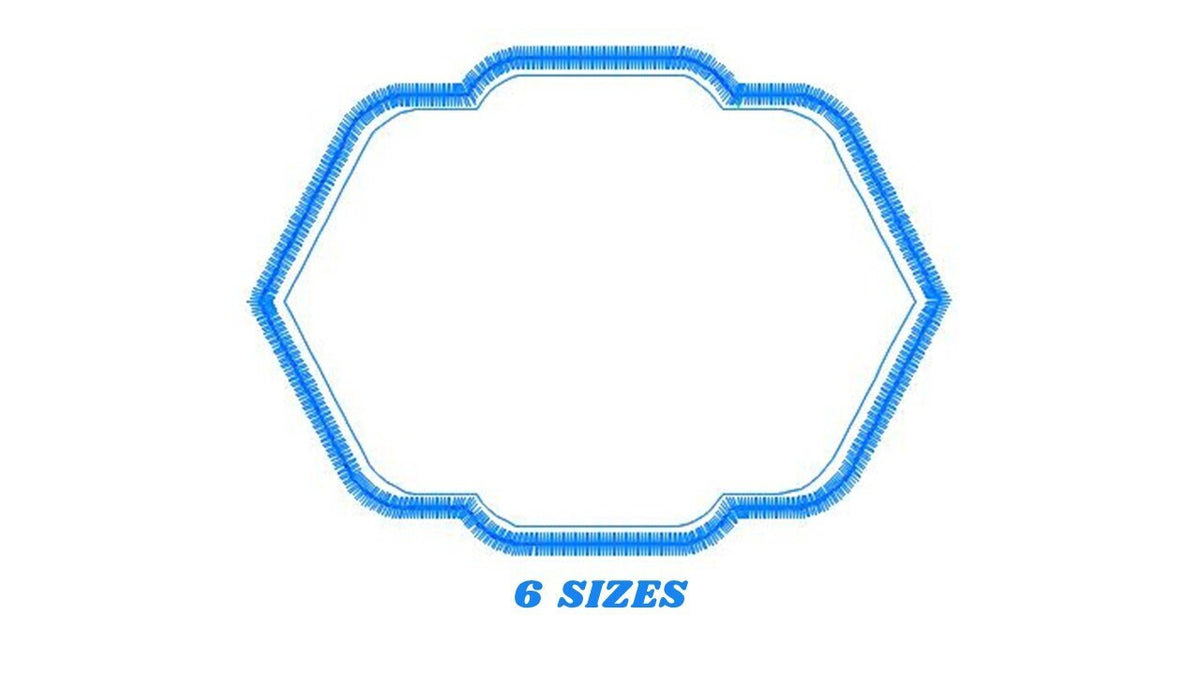 Frame embroidery designs set - Frame Applique Design Shape Machine emb ...