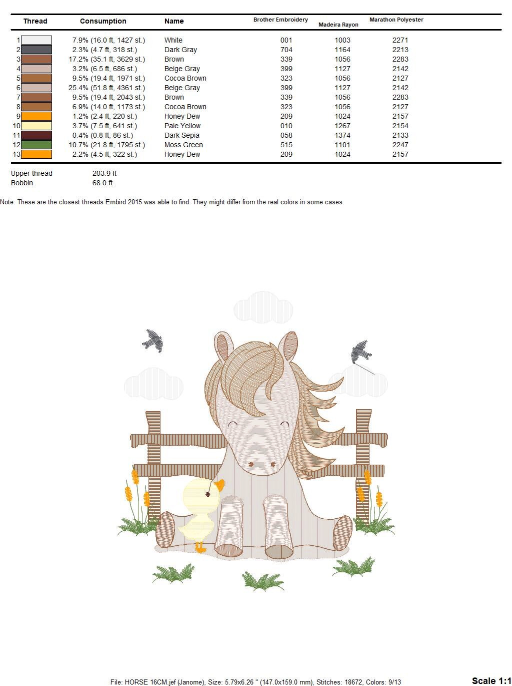 Horse embroidery design - Ranch Pony embroidery designs machine embroidery pattern - Mustang embroidery file - instant download Cowboy Farm