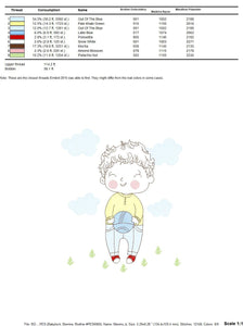 Baby boy embroidery designs - Soccer embroidery design machine embroidery file - Boy with ball embroidery - Soccer player instant download