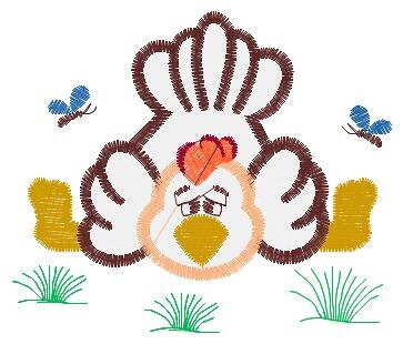 Chicken embroidery designs - Rooster embroidery design machine embroidery pattern - instant download - Kitchen embroidery file tea towel