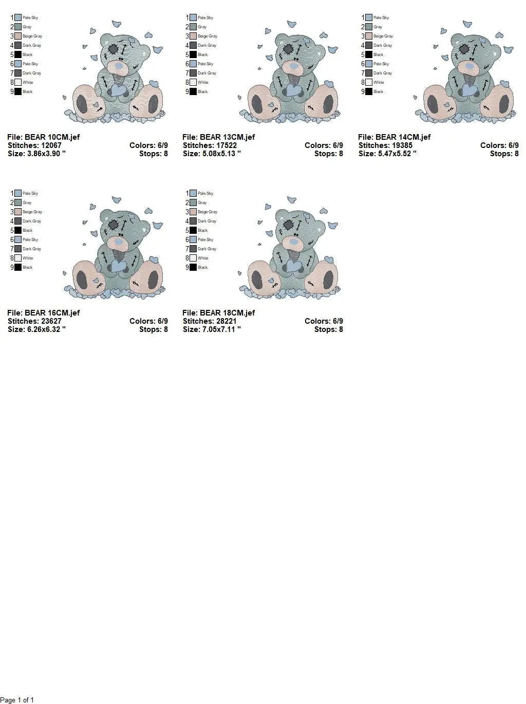 Ragged Teddy Bear embroidery designs - Baby boy embroidery design machine embroidery pattern - Patched teddy bear embroidery download file Marcia Embroidery