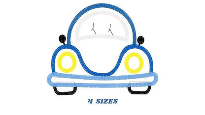 Car embroidery designs - Vehicle embroidery design machine embroidery pattern - Automobile embroidery file - car applique design boy design