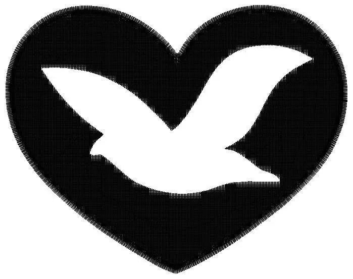 Peace embroidery design - Peace Dove embroidery designs machine embroidery pattern - No war embroidery download file - Ukraine FREE design Marcia Embroidery