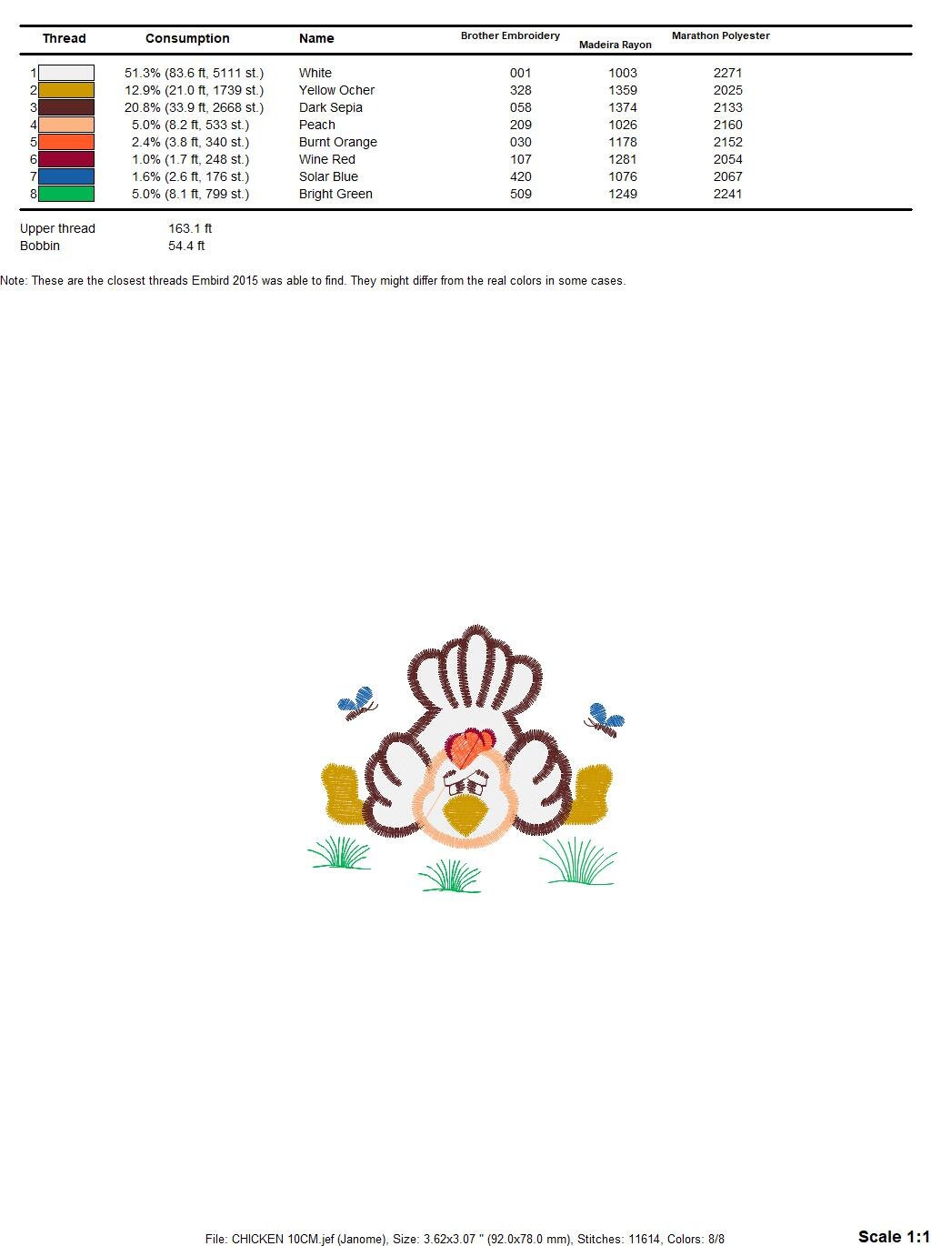 Chicken embroidery designs - Rooster embroidery design machine embroidery pattern - instant download - Kitchen embroidery file tea towel