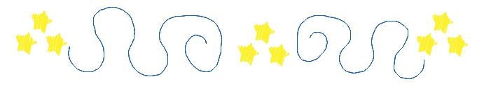 Stars Border embroidery designs - Divider embroidery design machine embroidery pattern - Line embroidery file - Towel embroidery flourish - Marcia Embroidery