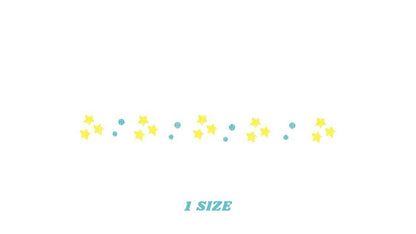 Star Border embroidery designs - Divider embroidery design machine embroidery pattern - Line embroidery file - tea towel embroidery download Marcia Embroidery