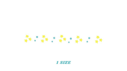 Star Border embroidery designs - Divider embroidery design machine embroidery pattern - Line embroidery file - tea towel embroidery download Marcia Embroidery