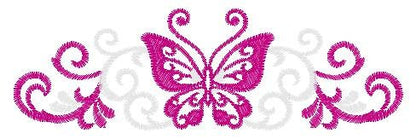 Butterfly embroidery designs - Adult Towel embroidery design machine embroidery pattern - Tea towel embroidery file - kitchen cloth pes jef