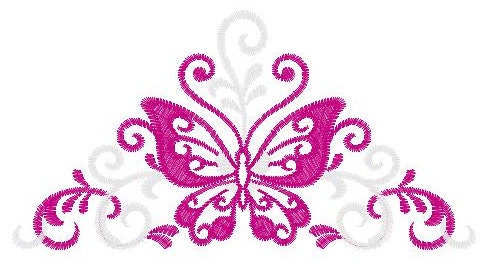 Butterfly embroidery designs - Adult Towel embroidery design machine embroidery pattern - Tea towel embroidery file - kitchen cloth pes jef