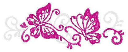 Butterflies embroidery designs - Adult Towel embroidery design machine embroidery pattern - Tea towel embroidery file - kitchen cloth pes Marcia Embroidery