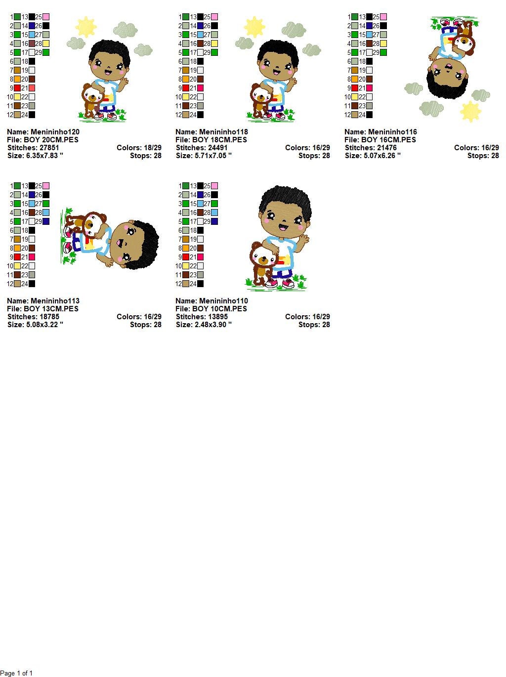 Boy embroidery designs - Bear embroidery design machine embroidery pattern - Boy with teddy bar embroidery file - student embroidery school Marcia Embroidery