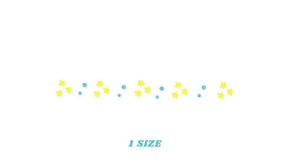 Star Border embroidery designs - Divider embroidery design machine embroidery pattern - Line embroidery file - tea towel embroidery download Marcia Embroidery